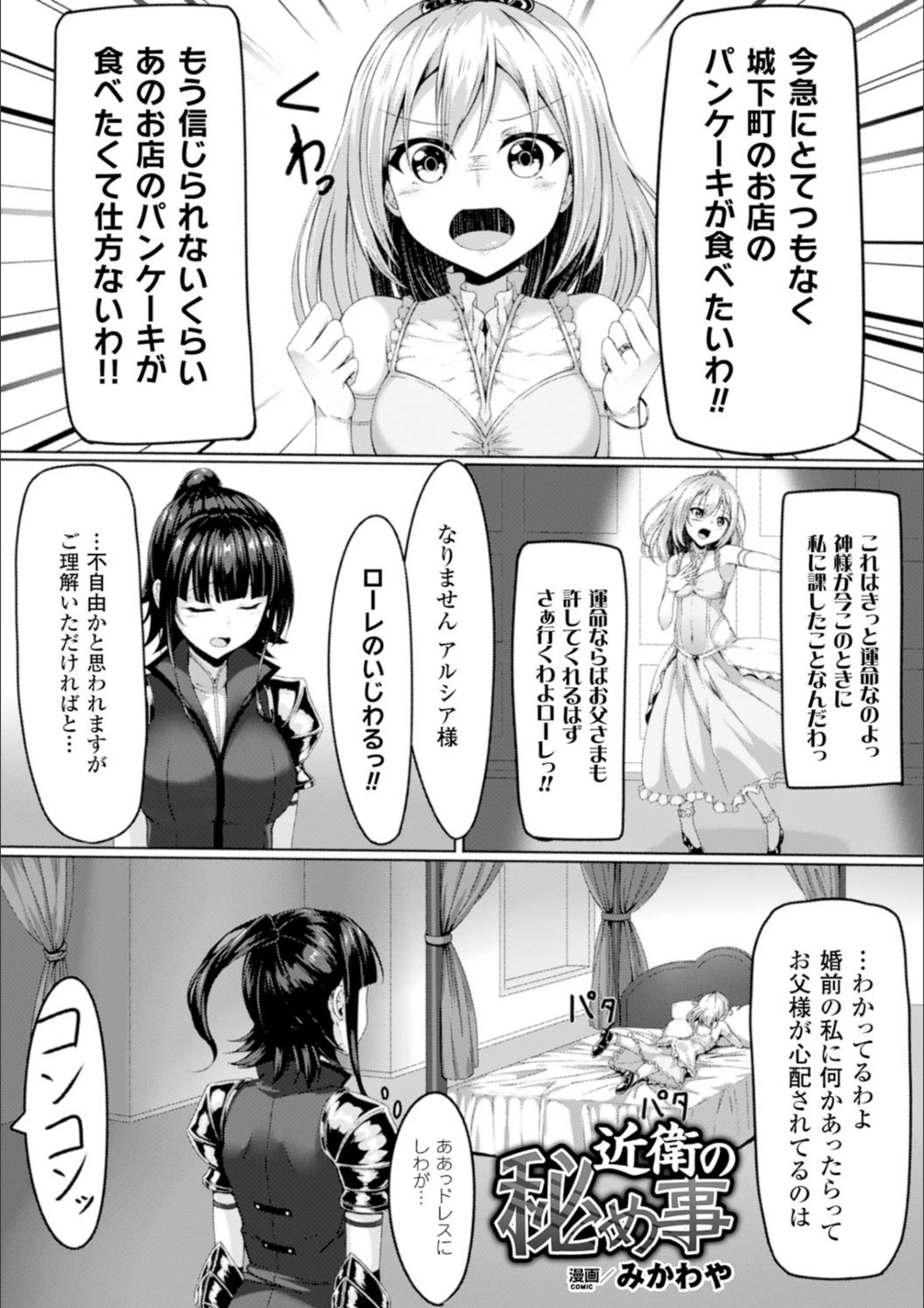 近衛の秘め事（単話）